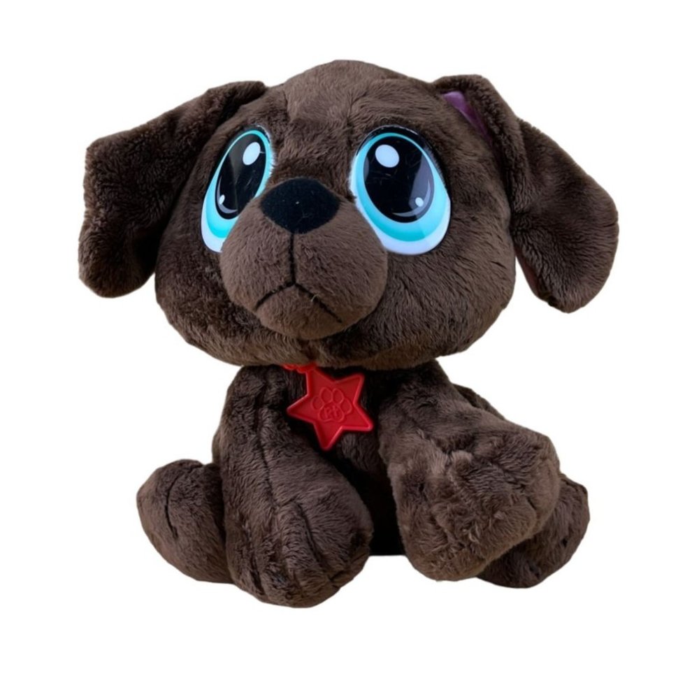 Little Tikes Rescue Tales Chocolate Lab Plush 9” Dog RT Labrador Stuffed Animal